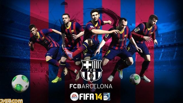 Fifa 14 ワールドクラス サッカー 公式サイト独占の Fc バルセロナ Pc タブレット スマートフォン用壁紙が公開 ファミ通 Com