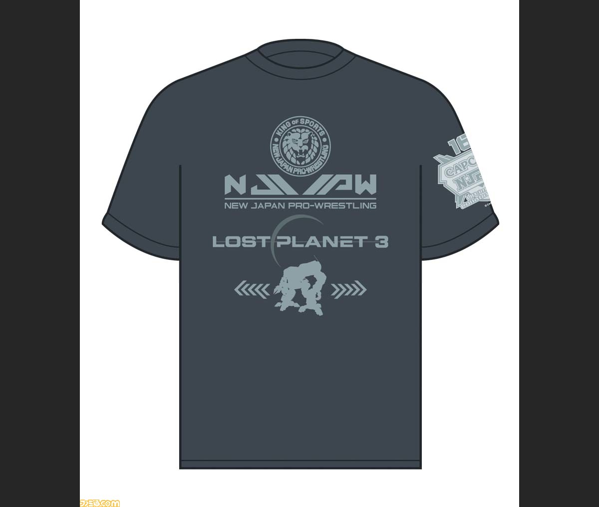 ロスト プラネット 3 と新日本プロレスのコラボレーションtシャツが登場 ファミ通 Com ロスト プラネット 3 と新日本プロレスのコラボレーションtシャツが登場 ファミ通 Com