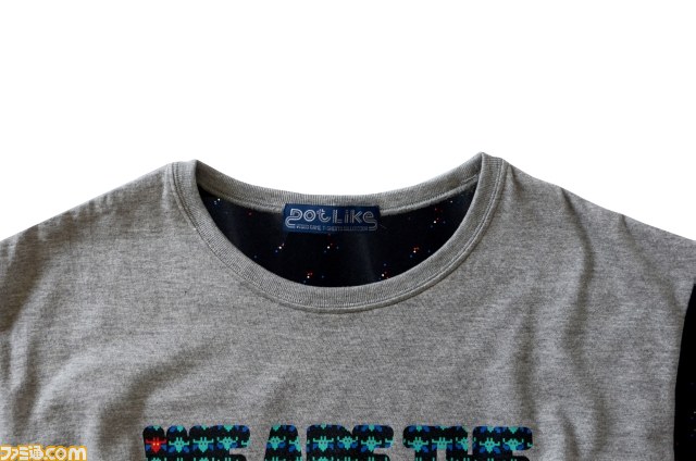 DOTLIKEブランドにナムコTシャツシリーズが新登場　“ギャラクシアン”“パックマン”“ゼビウス”が発売決定_03