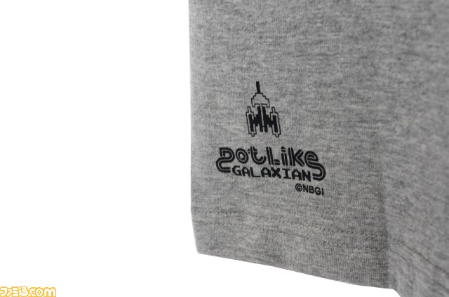 DOTLIKEブランドにナムコTシャツシリーズが新登場　“ギャラクシアン”“パックマン”“ゼビウス”が発売決定_09