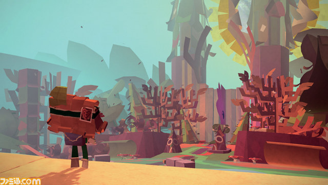 『Tearaway（テラウェイ） ～はがれた世界の大冒険～』冒険の舞台“のびのびの森”を紹介_01