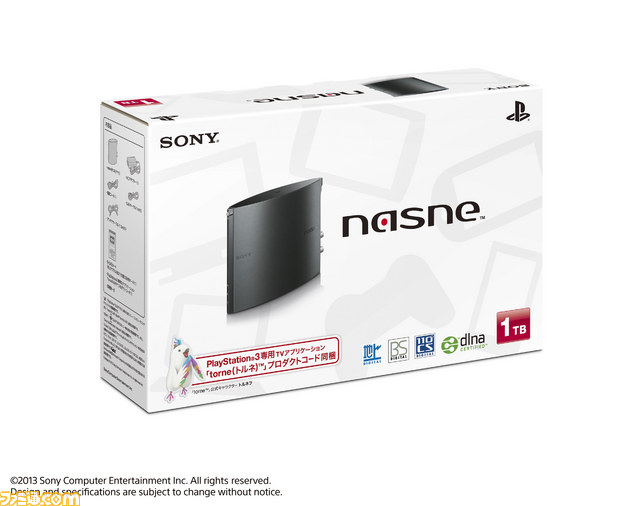 “nasne(ナスネ)”の1TBのハードディスクドライブを搭載したモデルの発売が決定、価格は23100円[税込] - ファミ通.com