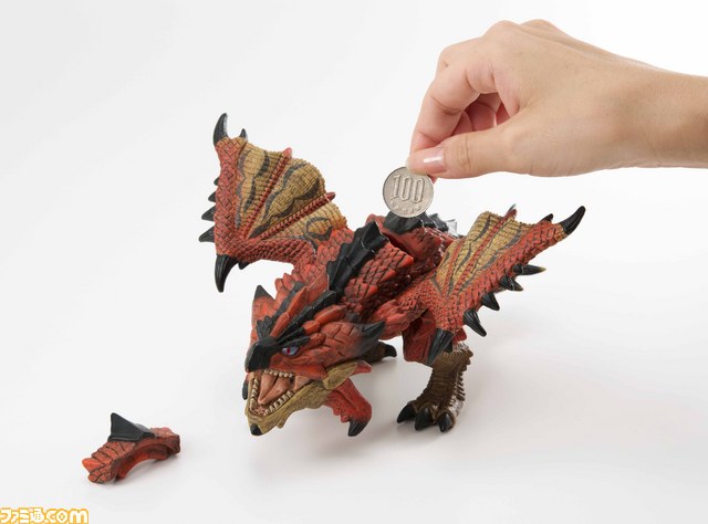 『モンスターハンター』に登場するモンスターをモチーフにしたフィギュア貯金箱が登場_03