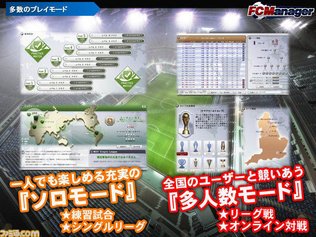 Pcの本格派 サッカーマネジメントゲーム Fcマネージャー 日本上陸 ファミ通 Com