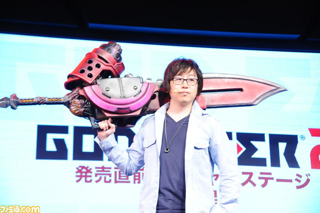 リンドウ役の平田広明さんが乱入！？『GOD EATER 2（ゴッドイーター2）』ステージイベントリポート【TGS2013】_01