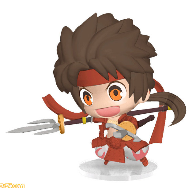 『戦国BASARA』のトレーディングフィギュアがお目見え、とってもかわいい武将が参る！_01