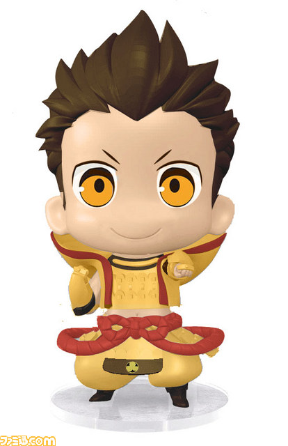 『戦国BASARA』のトレーディングフィギュアがお目見え、とってもかわいい武将が参る！_02