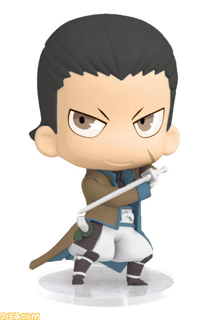 『戦国BASARA』のトレーディングフィギュアがお目見え、とってもかわいい武将が参る！_06