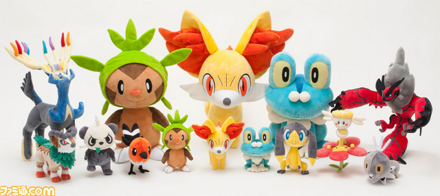 ポケットモンスター Ｘ・Ｙ』新ポケモンのグッズがポケモンセンターに