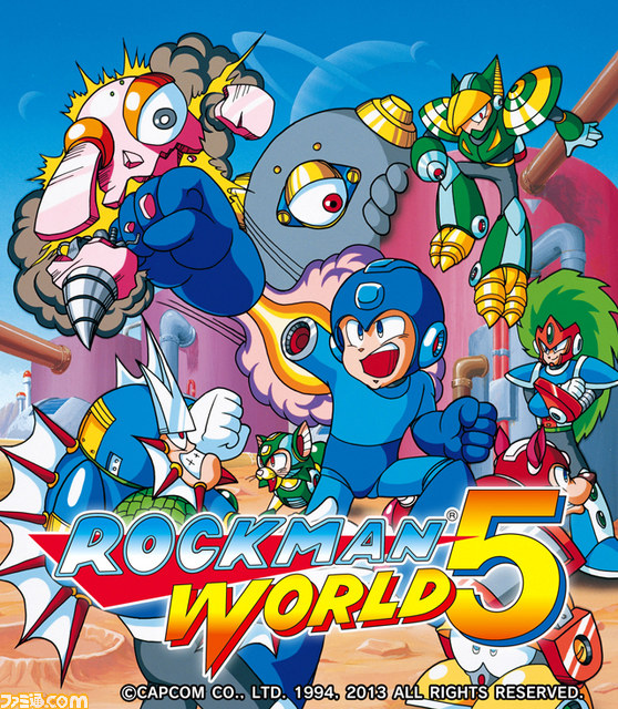 ロックマンワールド5』ニンテンドー3DSバーチャルコンソールで配信開始