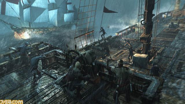 『アサシン クリード4 ブラック フラッグ』約10分に及び実機でゲームを紹介! “オープンワールド ゲームプレイトレーラー”が公開 _02