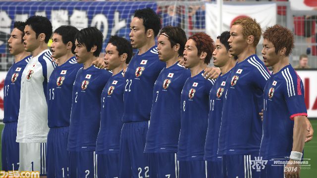 ウイイレ 14 本日11月14日発売 Ps3版は日本代表新ユニフォームを再現したデータパック第一弾を無料配信 ファミ通 Com