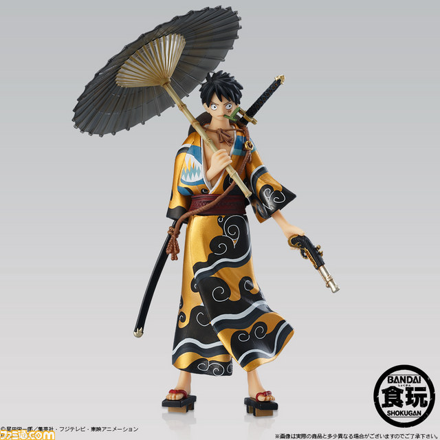 絢爛豪華な着物姿のルフィが、ジャンプフェスタ2014会場限定で登場