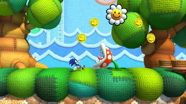 『ソニック ロストワールド』が、『ヨッシーアイランド』とコラボ! 追加コンテンツ“ヨッシーアイランドZone”を無料配信_03