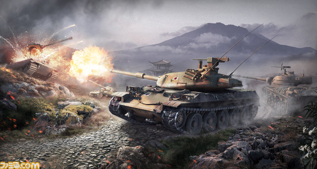 『World of Tanks』日本戦車ツリーアップデート8.10が本日実装! アップデート記念ムービー“我、鋼鉄ヲ纏イ強襲ス”も公開に_01