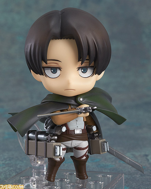 進撃の巨人 人類最強の兵士がねんどろいどに ねんどろいど リヴァイ 13年12月25日より予約受付スタート ファミ通 Com
