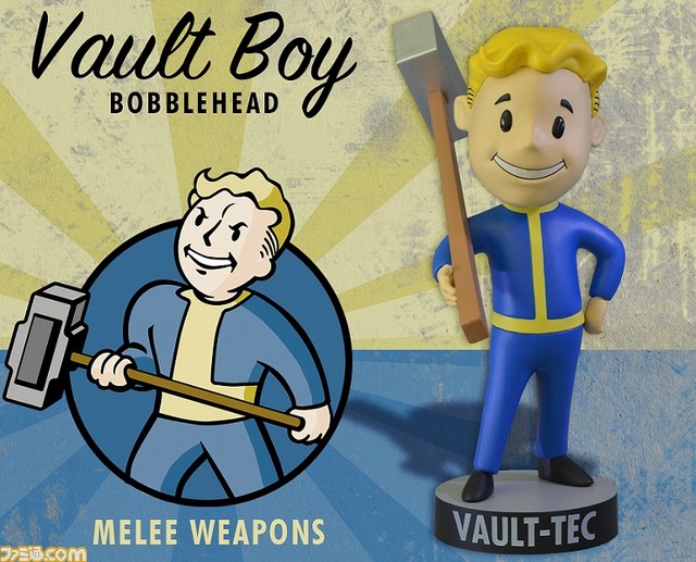 『フォールアウト3』マスコットキャラ“Vault-Boy”ボブルヘッド7種セットが登場！_03