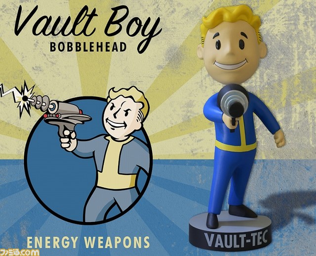『フォールアウト3』マスコットキャラ“Vault-Boy”ボブルヘッド7種セットが登場！_04