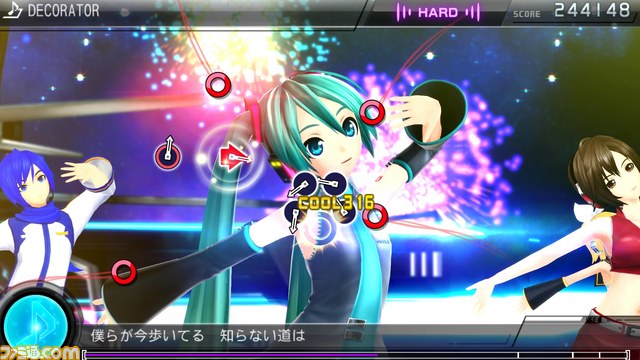 『初音ミク -プロジェクト ディーヴァ- F 2nd』のモジュールや収録曲、新要素の“お願い吹き出し”などを紹介_03