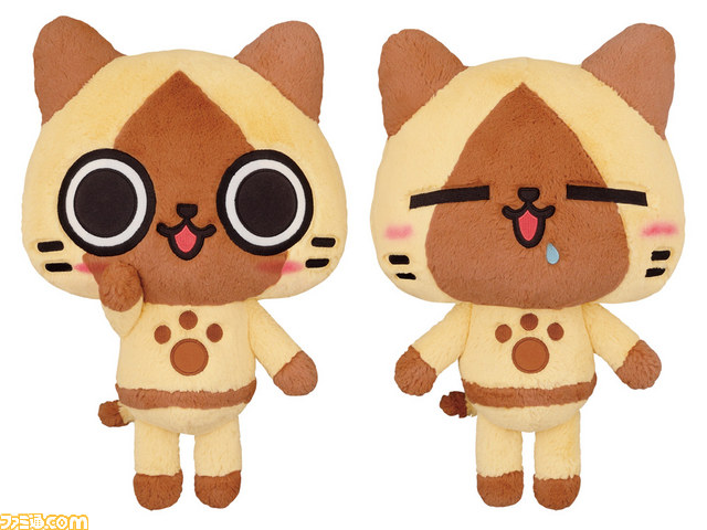 カプコン アミューズメント向け新作景品にアイルーをモチーフにした