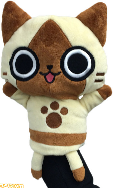 カプコン アミューズメント向け新作景品にアイルーをモチーフにした