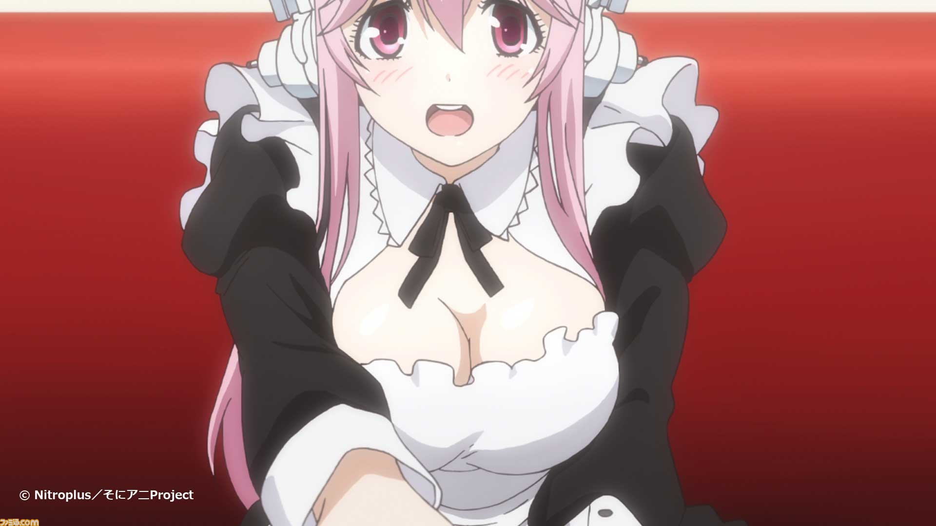 モット ソニコミ のプレイ動画が公開 アニメ そにアニ に登場した白ビキニとメイド服にくらくらしちゃう ファミ通 Com