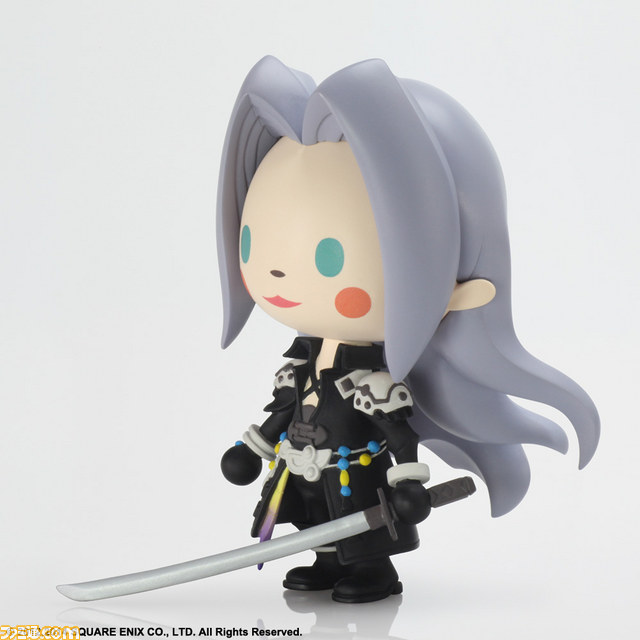 スクエニのデフォルメフィギュア“STATIC ARTS mini”シリーズが始動、第一弾はクラウド、セフィロス、ティファ_07