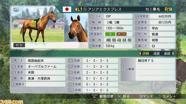 『ウイニングポスト8』に登場する競走馬やキャラクター、オンライン要素などを紹介【PVもあり】_10