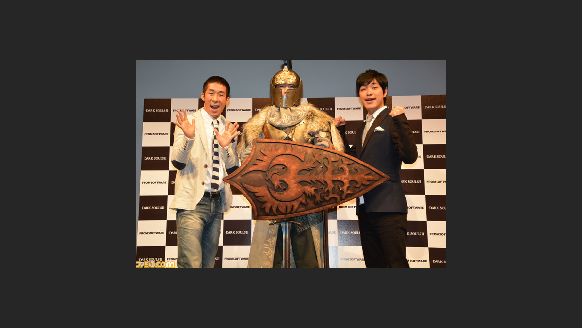 ダークソウル芸人 麒麟の心をすでに折った Dark Souls Ii ダークソウルii 完成発表会リポート ファミ通 Com