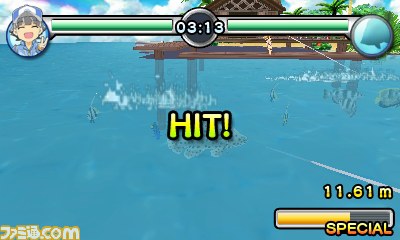 『おきらくフィッシング3D』（ニンテンドー3DS）、『おきらくテニスSP』（Wii U）が3月12日に配信決定_14