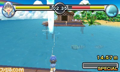 『おきらくフィッシング3D』（ニンテンドー3DS）、『おきらくテニスSP』（Wii U）が3月12日に配信決定_21