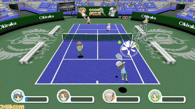『おきらくフィッシング3D』（ニンテンドー3DS）、『おきらくテニスSP』（Wii U）が3月12日に配信決定_05