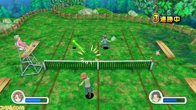 『おきらくフィッシング3D』（ニンテンドー3DS）、『おきらくテニスSP』（Wii U）が3月12日に配信決定_11