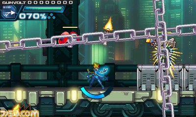 稲船敬二氏の手がける横スクロールアクション最新作！ 『蒼き雷霆 ガンヴォルト』の情報をお届け_24