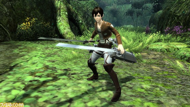 ロビーに超大型巨人が！？ 『ファンタシースターオンライン2』と『進撃の巨人』のコラボレーションが決定_01