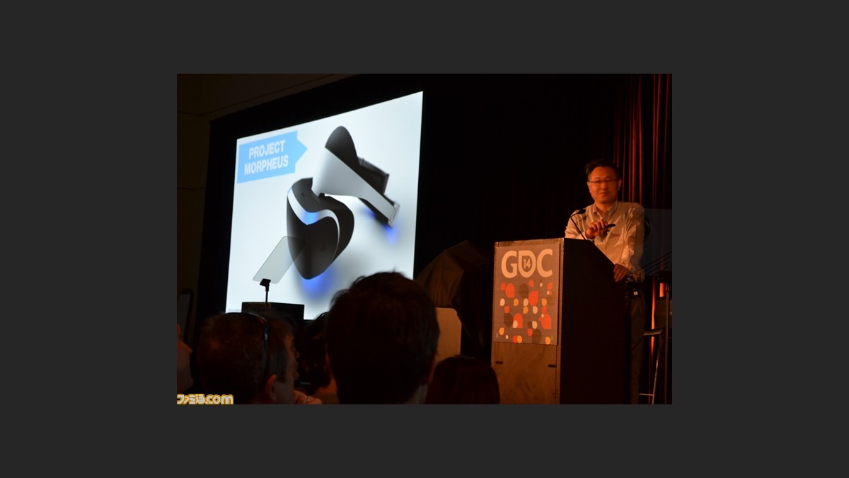 Project Morpheus はプレイステーション4のつぎなる革新 セッション詳細リポート Gdc 14 ファミ通 Com Project Morpheus はプレイステーション4のつぎなる革新 セッション詳細リポート Gdc 14 ファミ通 Com
