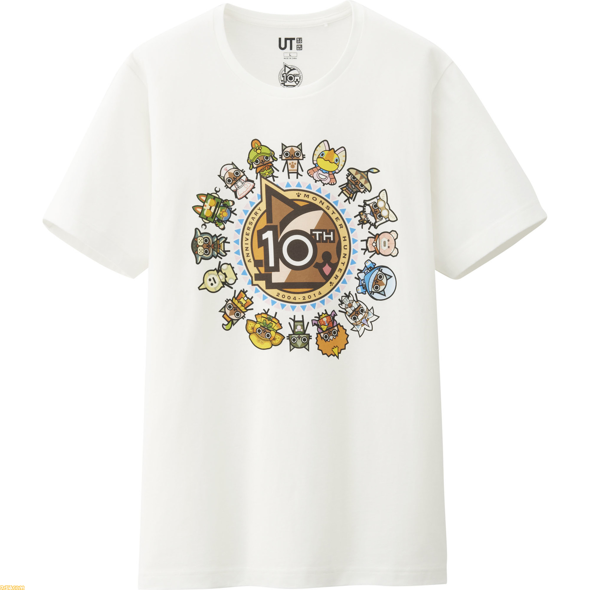 モンスターハンター ユニクロtシャツ メガネ 革ジャン 良三pプロデュースポロシャツなど アパレル商品も充実 Mh 10周年 ファミ通 Com