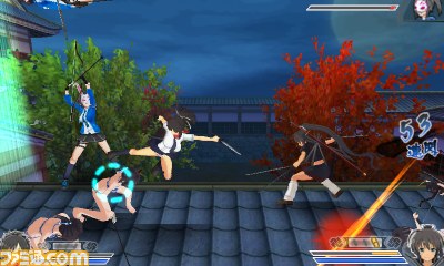 『閃乱カグラ2 -真紅-』公式サイトでプレイ動画付きの“アクション”紹介ページがオープン_01