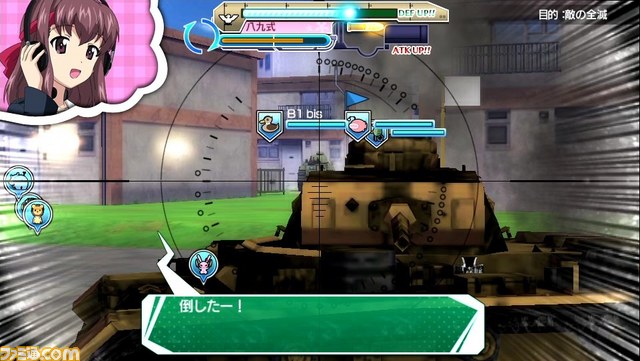 『ガールズ&パンツァー 戦車道、極めます!』独自の展開も楽しめるストーリーモードを搭載_03