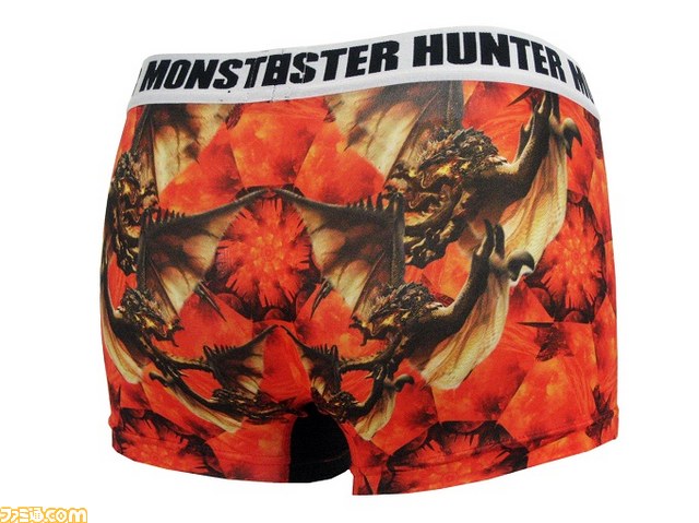 『モンスターハンター』仕様、本格グラフィックプリントの女性用＆男性用アンダーウェアが発売決定_03