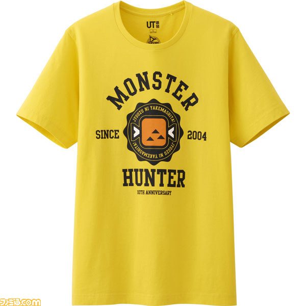 『モンスターハンター』×ユニクロのコラボTシャツが6月9日より販売開始！　ユニクロ店舗でゲットできるDLCの配信も決定_02
