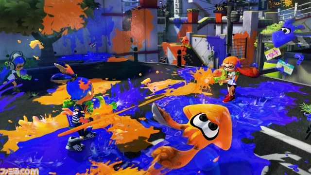 『Splatoon（スプラトゥーン）』主人公は“イカ”！？　インクで地面を塗って戦う新スタイルのTPSタイトルがWii Uに登場【E3 2014】_13