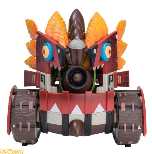 『モンスターハンター4』オトモアイルーたちの合体技“ネコ式火竜車”がRCアクションフィギュアで発売決定_06