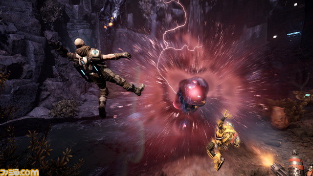 新モンスターは空飛ぶ巨大イカ怪獣！　モンスターと4人のハンターが対戦する大作『Evolve』に2体目のモンスターが発表【E3 2014】_01