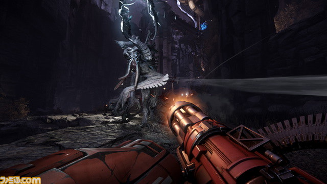 新モンスターは空飛ぶ巨大イカ怪獣！　モンスターと4人のハンターが対戦する大作『Evolve』に2体目のモンスターが発表【E3 2014】_07