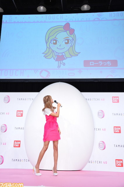 ゲーム内で“ローラっち”が登場！？　たまごっち初のNFC通信機能を搭載した“TAMAGOTCHI 4U”が発表_14
