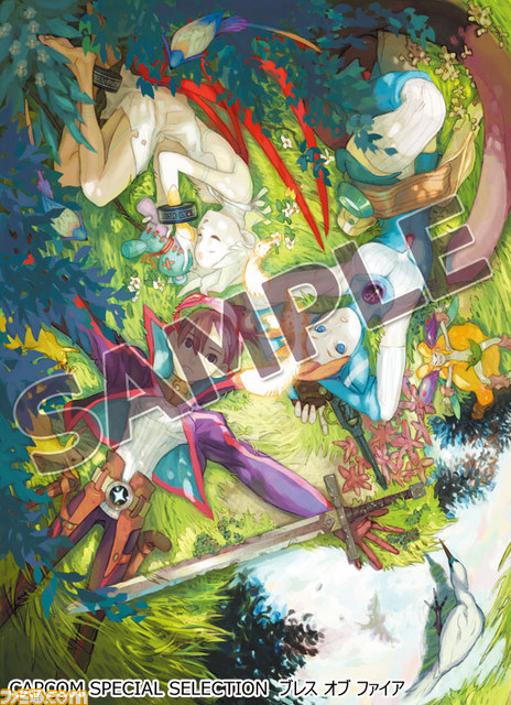 ミニサントラCD付きイラスト＆設定集“CAPCOM SPECIAL SELECTION