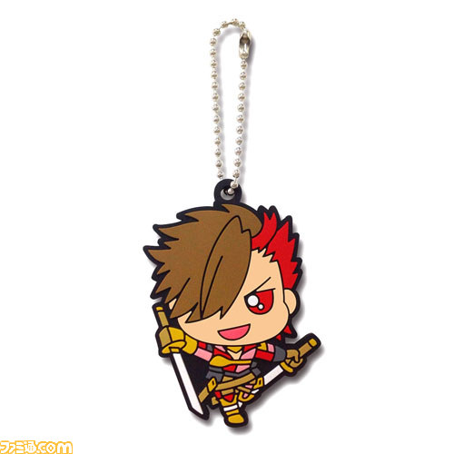 戦国BASARA4』の武将たちがデフォルメイラストのラバーマスコットに