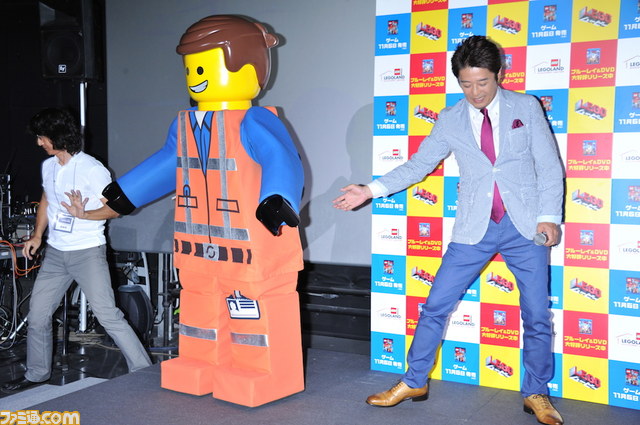 『レゴ ムービー』ブルーレイ&DVDリリース記念イベントに坂上忍氏が登場 子役たちと「すべてがサイコー!」な作品の魅力を語る_07