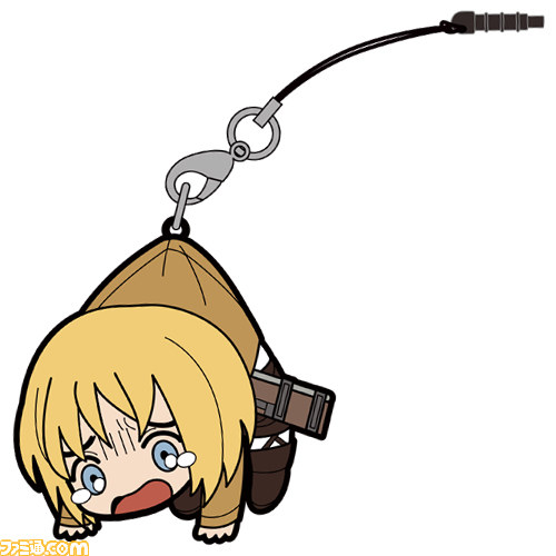 『進撃の巨人』おなじみのキャラクターたちが“つままれ姿”でキーホルダー＆ストラップになって登場！_28